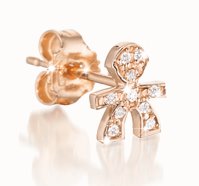 Orecchini Le Bebé Donna Le Briciole in Oro rosa Diamante LBB331 - LBB331